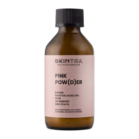 SkinTra - Pink Pow(d)er - Multifunkčný čistiaci enzymatický ílový prášok - 40g