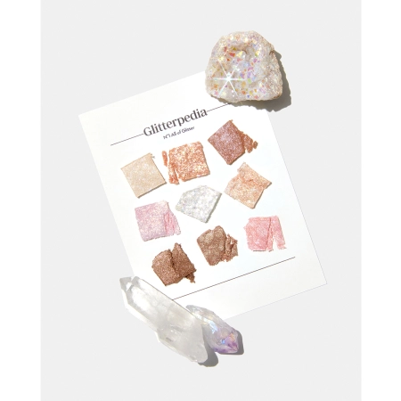 Unleashia - Glitterpedia Eye Palette - Paleta vegánskych očných tieňov - 1 All of Glitter - 6,6g