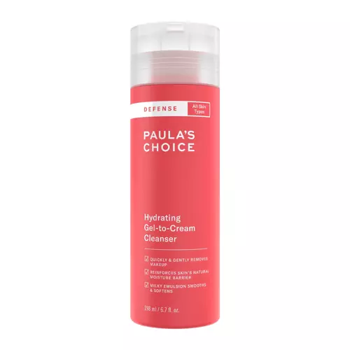 Paula's Choice - Defense - Hydrating Gél-To-Cream Cleanser - Krémový čistiaci gél - 198 ml