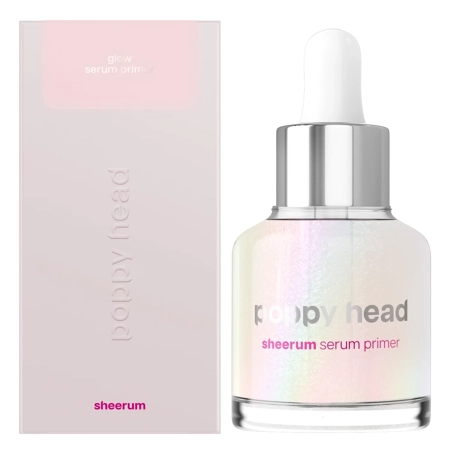 Poppy Head - Sheerum Glow Serum Primer - Rozjasňujúce sérum pod make-up - 30ml