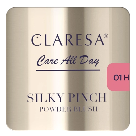 Claresa - Care All Day Silky Pinch Powder Blush - Púderová lícenka - Hibiscus 01 - 2 g