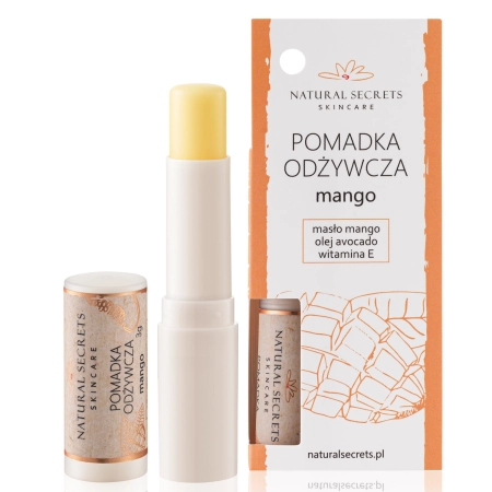 Natural Secrets - Ochranný balzam na pery - Mango - 3,5g