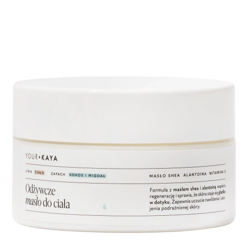 Your Kaya - Vyživujúce telové maslo s vôňou kokosu a mandlí - 200 ml