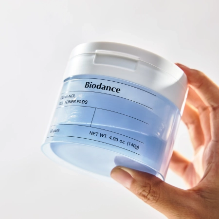 Biodance - Cera-nol Gel Toner Pads - Hydratačné gélové tampóny na tvár - 60ks / 140g