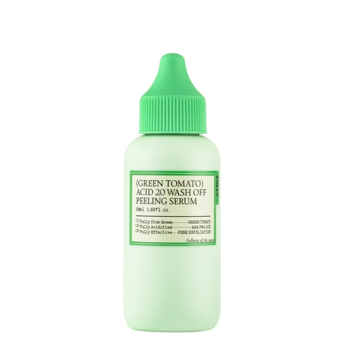 FULLY - Green Tomato Acid 20 Wash Off Peeling Serum - Peeling na tvár - 50ml