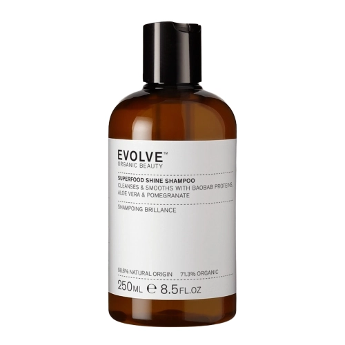 Evolve Organic Beauty - Superfood Shine Shampoo - Prírodný šampón pre lesk vlasov - 250 ml
