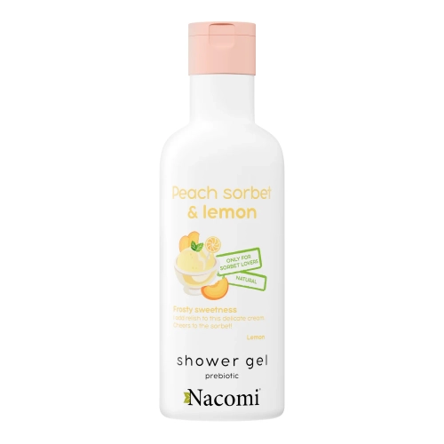 Nacomi - Sprchový gél - Broskyňový sorbet s citrónom - 300 ml