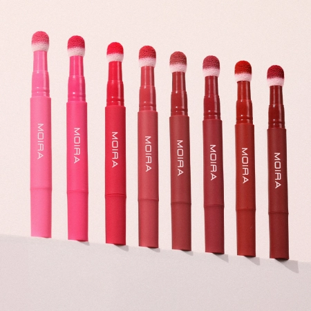 Moira - Cushion Kiss Lip Cream - Rúž na pery - 009 Tulle Magenta - 1,5g