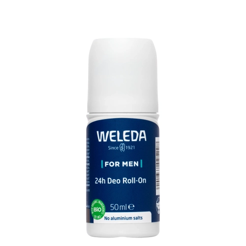 WELEDA - For Men 24h Deo Roll-On - Prírodný dezodorant v guľôčke 24h pre mužov - 50ml