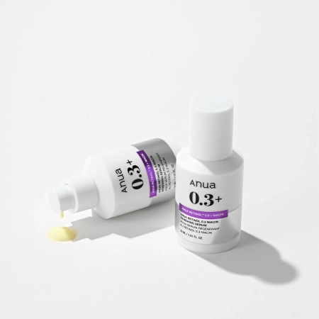Anua - Nano Retinol 0,3% + Niacin Renewing Serum - Vyhladzujúce a rozjasňujúce sérum s retinolom - 30ml