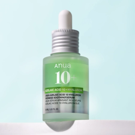 Anua - Azelaic Acid 10 Hyaluron Redness Soothing Serum - Sérum s kyselinou azelaovou a hyalurónovou - 30ml