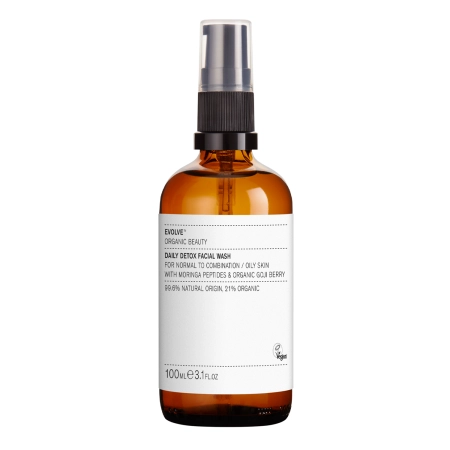 Evolve Organic Beauty - Daily Detox Facial Wash - Jemný čistiaci gél na pleť - 100 ml