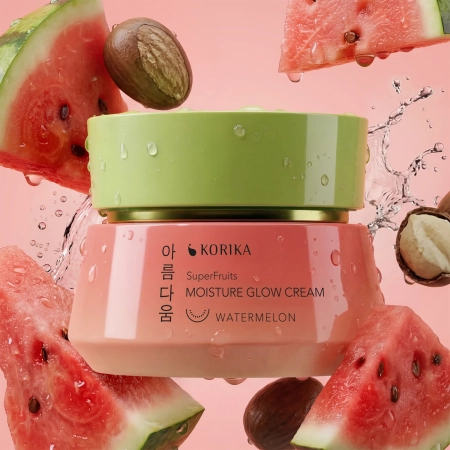 KORIKA - Superfruits Moisture Glow Cream - Hydratačno-rozjasňujúci krém na tvár - 50ml