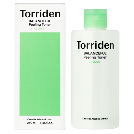 Torriden - Balanceful Peeling Toner - Exfoliačné tonikum na tvár - 250ml