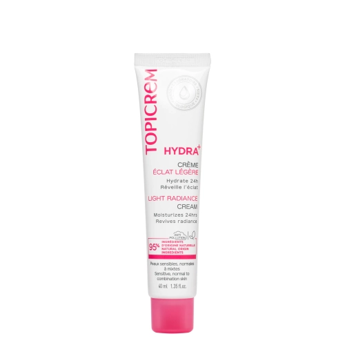 Topicrem - Hydra+ Light Moisturizing Radiance Cream - Hydratačno-rozjasňujúci krém - 40ml
