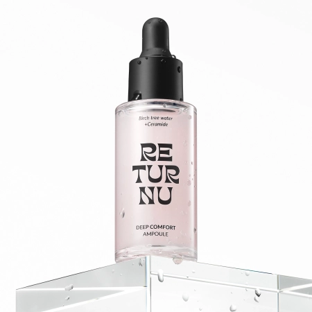 Returnu - Deep Comfort Ampoule - Hydratačnáé pleťové sérum s brezovou vodou a ceramidmi - 30 ml