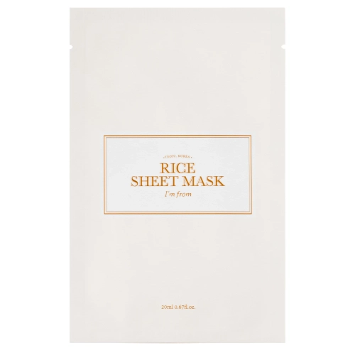 I’m From - Rice Sheet Mask - Plátienková maska s extraktom z ryže - 1ks/20ml