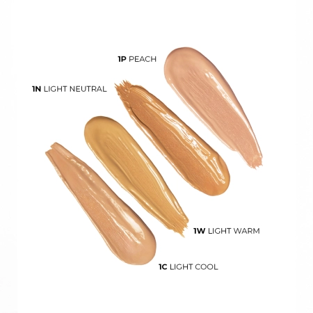 Claresa - Natural Skin Serum Concealer - Korektor-sérum s prirodzeným efektom - 1P Peach - 7ml