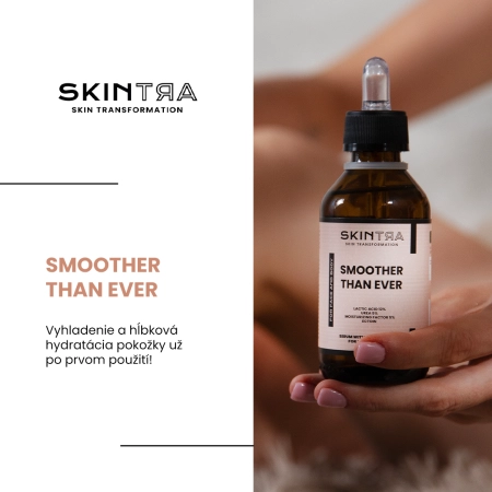 SkinTra - Smoother Than Ever - Sérum s 12% kyselinou mliečnou na telo a tvár - 100ml