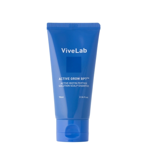 ViveLab - Active Biotin Peptide Solution Scalp Shampoo - Posilňujúci šampón na pokožku hlavy - 70ml
