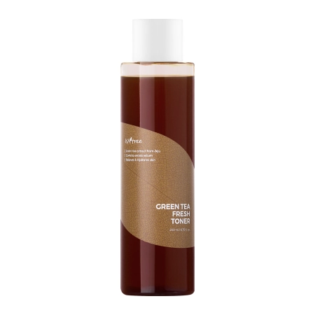 Isntree - Green Tea Fresh Toner - Ošetrujúce a upokojujúce tonikum so zeleným čajom - 200 ml
