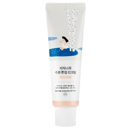 Round Lab - Birch Moisture Tone-Up Sunscreen - Tonizujúci opaľovací SPF krém - 50ml