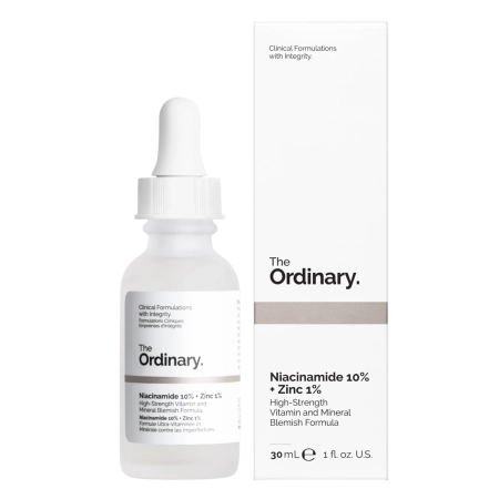 The Ordinary - Niacinamide 10% + Zinc 1% - Sérum s 10% vitamínom B3 a 1% zinkom - 30 ml