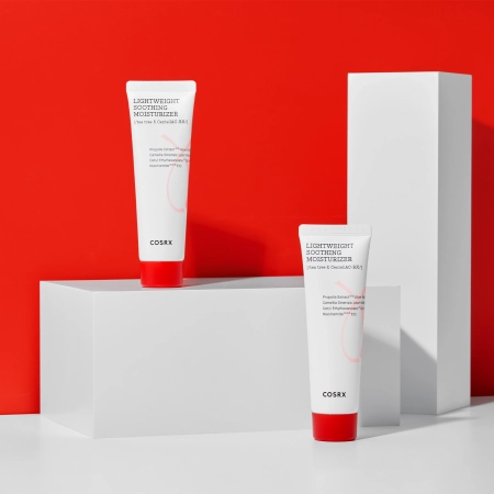 COSRX - AC Collection Lightweight Soothing Moisturizer - Ľahký hydratačný krém pre pleť náchylnú k akné - 80ml