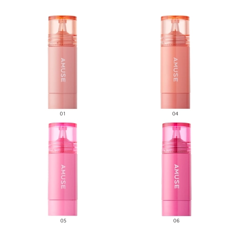 Amuse - Cheek Tok Tok - 01 Boksoonga Tok - Tekutá lícenka - 5,5 ml