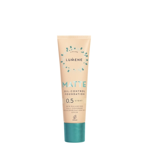 Lumene - Matte Oil Control Foundation SPF 20 - Zmatňujúci make-up - 0,5 Light - 30ml