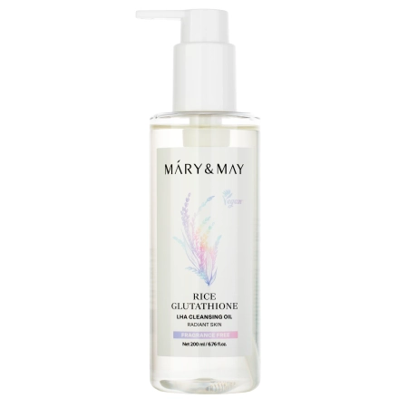Mary&May - Rice Glutathione LHA Cleansing Oil - Čistiaci olej na pleť - 200ml