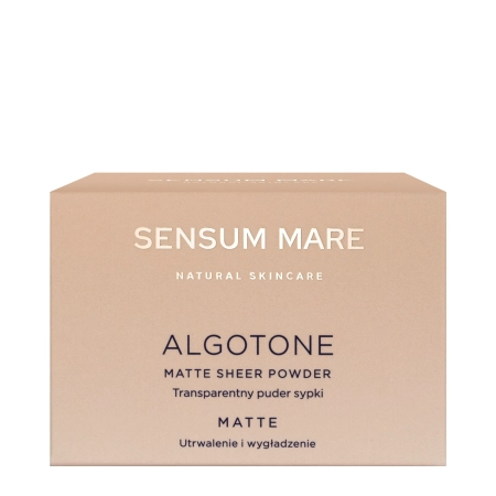 Sensum Mare - Algotone - Transparentný matný púder - 10g