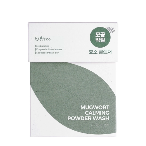 Isntree - Spot Saver - Mugwort Calming Powder Wash - Púder na čistenie pleti - 25 x 1g