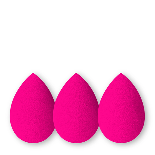 Ibra Makeup - Makeup Blender - Sada 3 hubiek na make-up - Trio Pink - 3ks