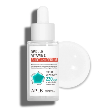 APLB - Spicule Vitamin C Shot 220 Serum - Mikroihličkové sérum s vitamínom C - 40 ml