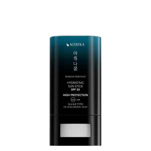 KORIKA - Korean Heritage Silk & 8 Types of Hyaluronic Acid Hydrating Sun Stick SPF 50 - Hydratačná opaľovacia tyčinka na tvár - 20g