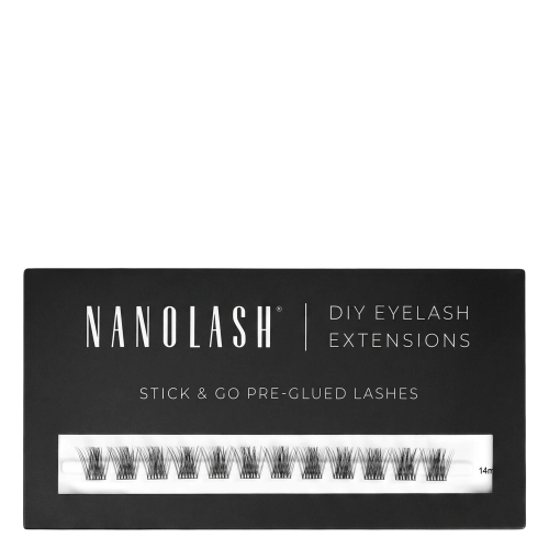 Nanolash - Stick & Go Pre-Glued Lashes - Trsy rias s lepidlom - Harmony - 1 bal.
