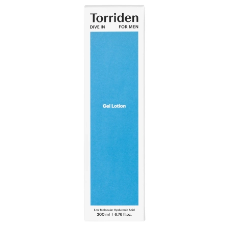 Torriden - Dive-In For Men Gel Lotion - Gélová hydratačná emulzia pre mužskú pokožku - 200ml