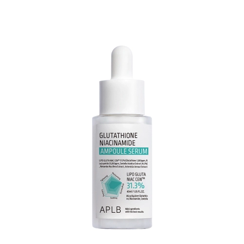 APLB - Glutathione Niacinamide Ampoule Serum - Rozjasňujúce sérum na tvár - 40 ml