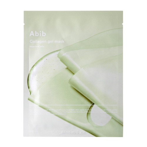 Abib - Collagen Gel Mask Heartleaf Jelly - Kolagénová plátienková maska - 35 g