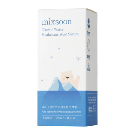 Mixsoon - Glacier Water Hyaluronic Acid Serum - Sérum s kyselinou hyalurónovou a ľadovcovou vodou - 30 ml