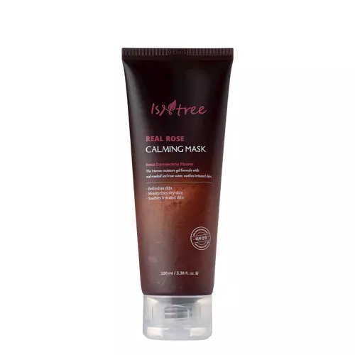 Isntree - Real Rose Calming Mask - Upokojujúca pleťová maska s ružou - 100 ml