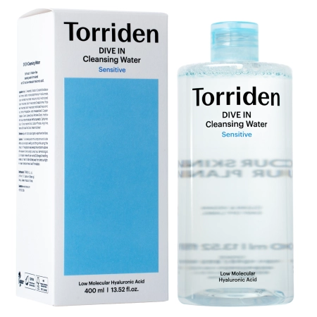 Torriden - Dive In - Low Molecular Hyaluronic Acid Cleansing Water - Hydratačná micelárna voda - 400ml