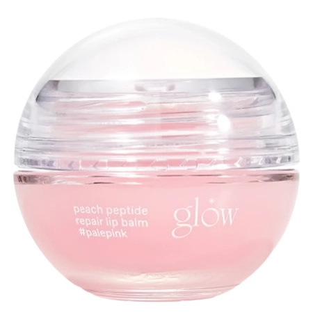 glow - Peach Peptide Repair Lip Balm - Peptidový balzam na pery - #Palepink - 8g