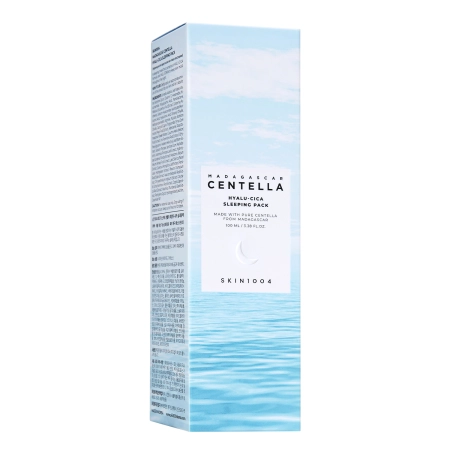 SKIN1004 - Madagascar Centella Hyalu-Cica Sleeping Pack - Gélová nočná maska s pupočníkom ázijským - 30ml