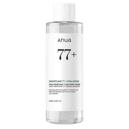 Anua - Heartleaf 77% Soothing Toner - Upokojujúce tonikum na tvár - 250ml