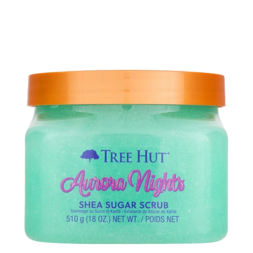 Tree Hut - Shea Sugar Scrub Aurora Nights - Cukrový peeling na telo - Aurora Nights - 510g