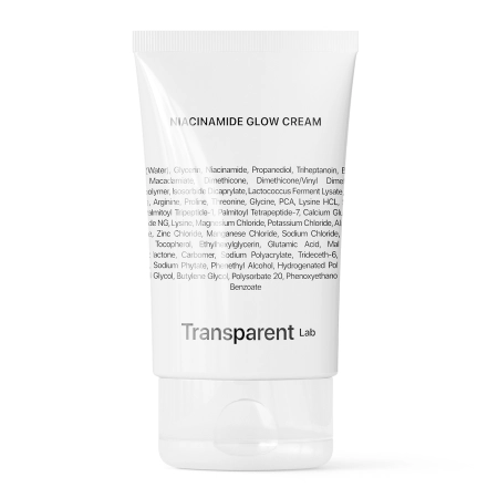 Transparent Lab - Niacinamide Glow Cream - Rozjasňujúci krém s niacínamidom - 50ml