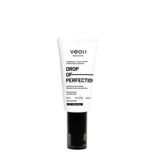 Veoli Botanica - Drop Of Perfection - 3,0 W - Golden Beige - Vyhladzujúci a krycí BB krém - 30 ml