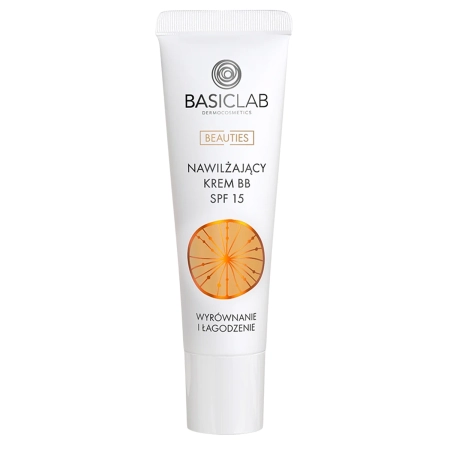 BasicLab - Hydratačný BB krém s SPF 15 + 14% hydratačný komplex - Beige - 33ml